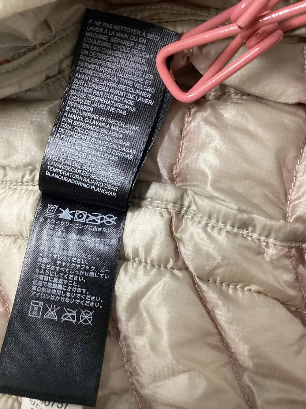 The North Face Men's Red Quilted  Puffer Jacket